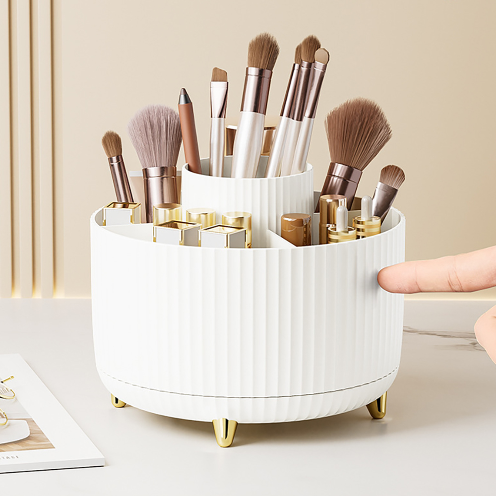 Beauty Kiss Makeup - Boîte de rangement cosmétique de bureau