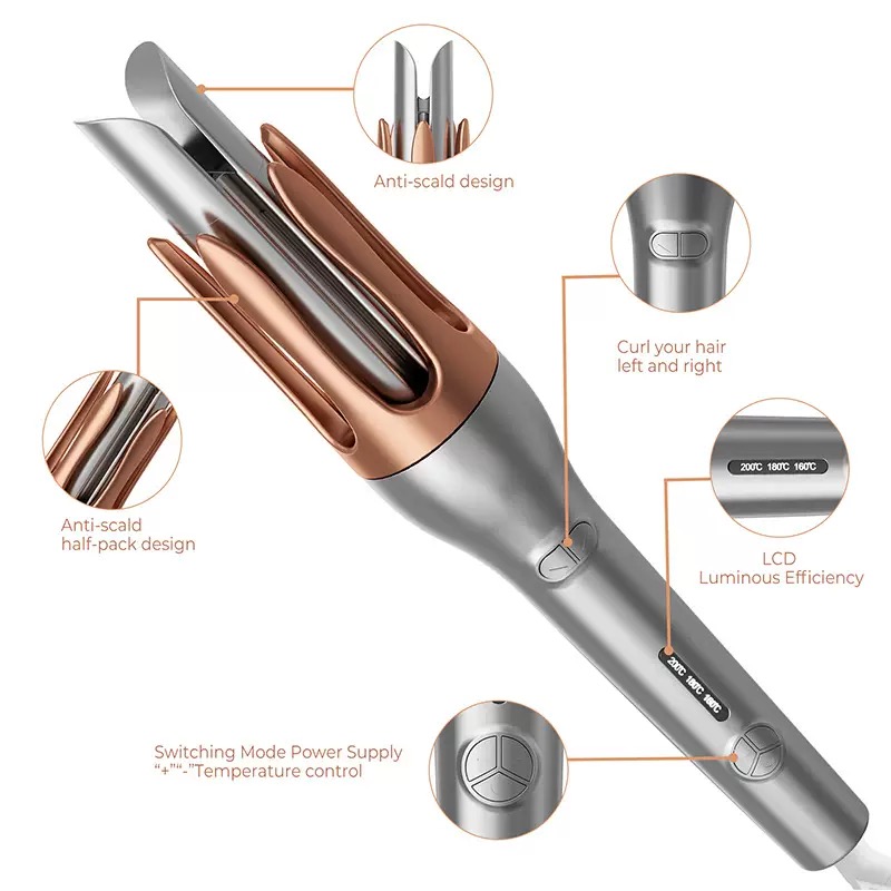 Hair Curling Wand - Fer à friser automatique fer à