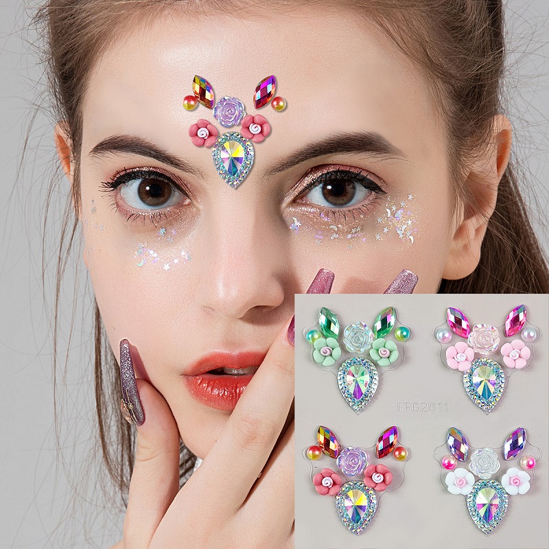 Beauty Gems Makeup - Nouveaux strass 3D pour le visage