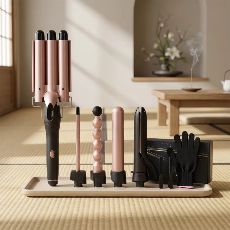 Hair Curling Wand - Fer à boucler professionnel 5-en-1 en