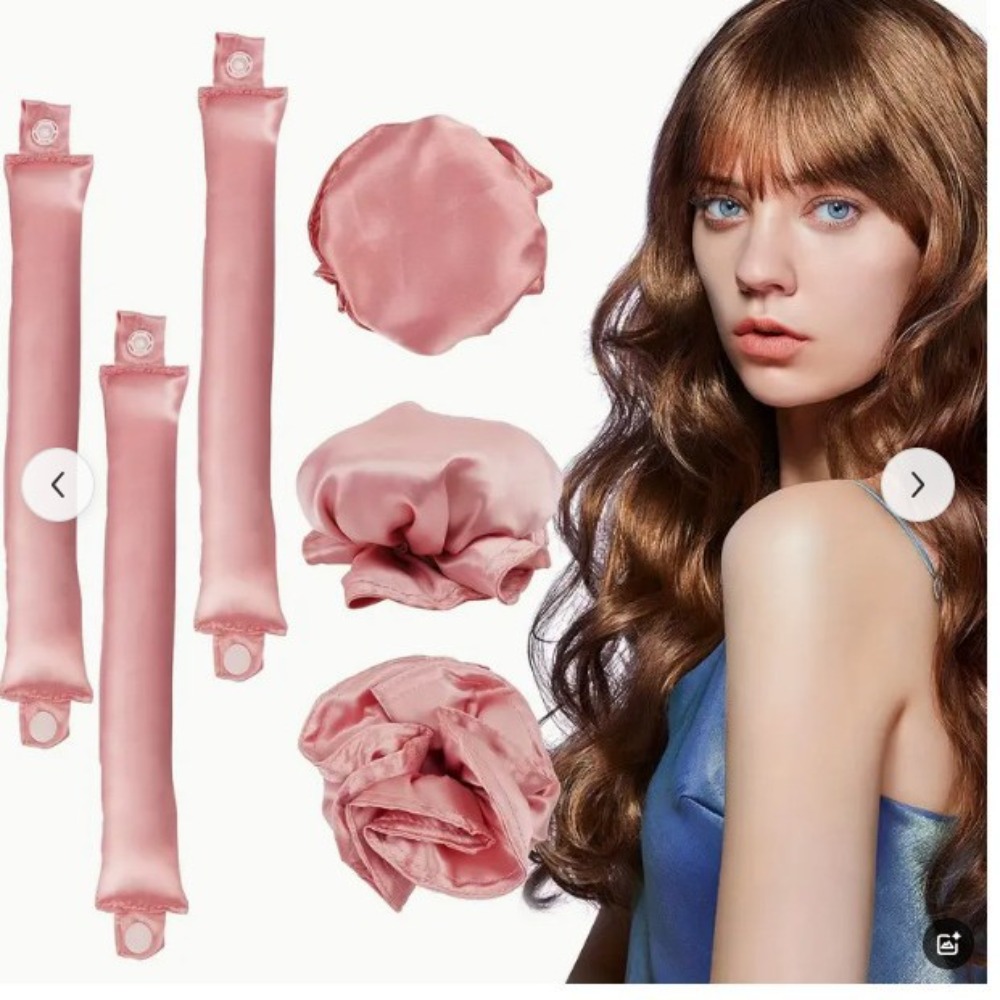 Hair Curling Wand - Ensemble de bouclage sans chaleur en