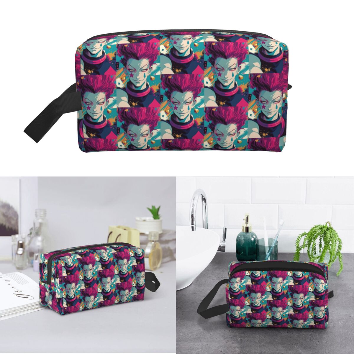 X Beauty Makeup - Sac de maquillage Anime Hisoka Hunter