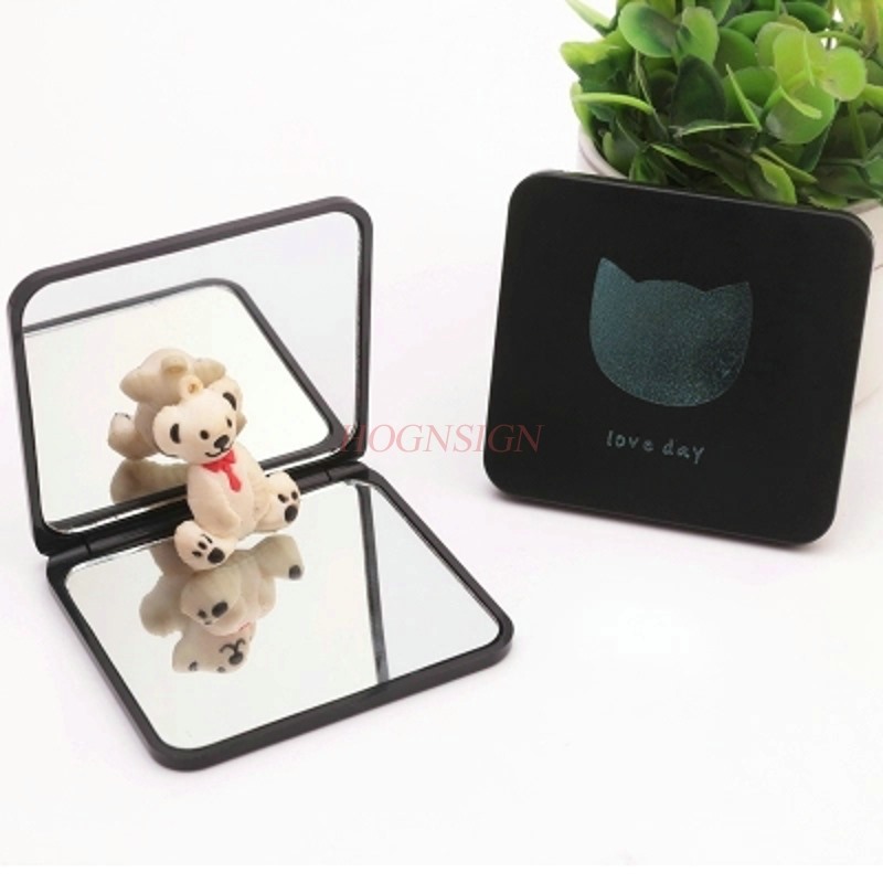 Petit miroir Portable Double f - Beauty Makeup Sale avis et prix