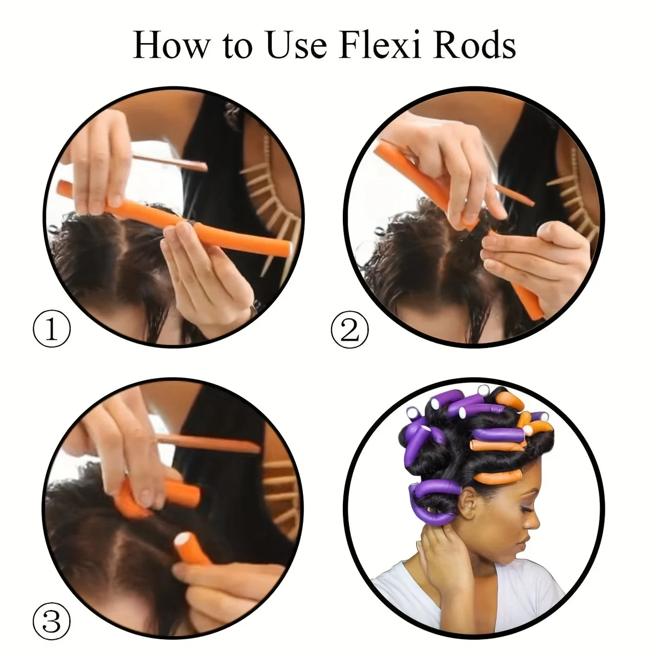 10 rouleaux à cheveux flexible - Hair Curling Wand avis et prix