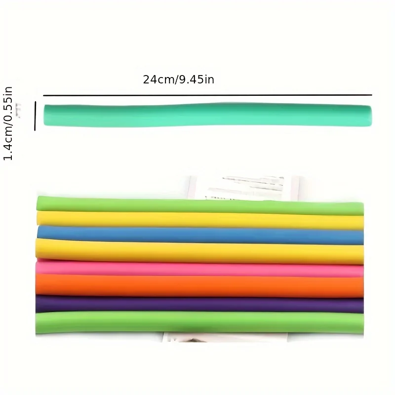 10 rouleaux à cheveux flexible - Hair Curling Wand avis et prix