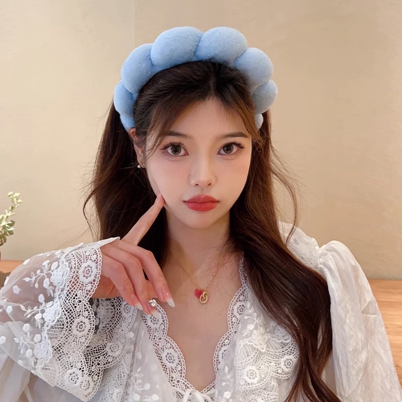 Rétro gonflé bandeau éponge ba - Beauty Makeup For Girl avis et prix