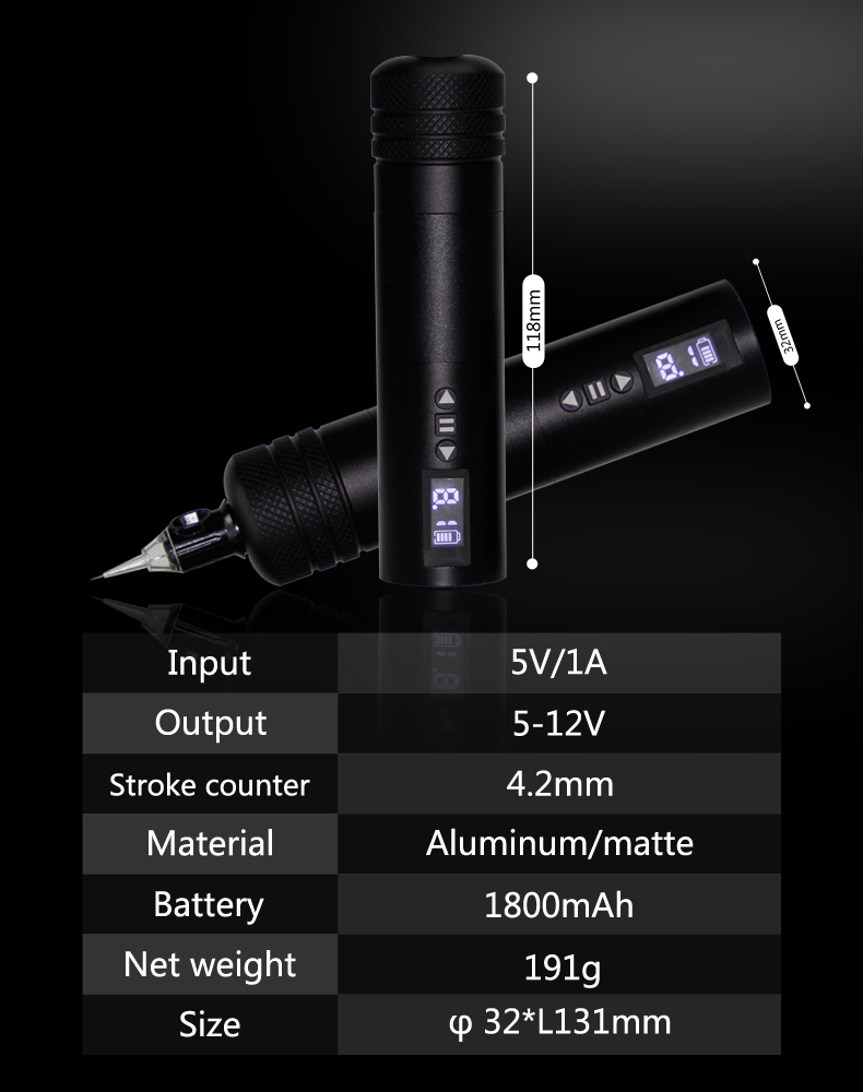 Stylo de tatouage rotatif sans - Beauty Makeup Sale avis et prix