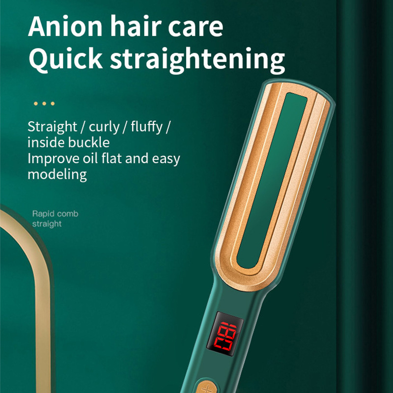 Peigne lissant, lisseur de che - Hair Curling Wand avis et prix