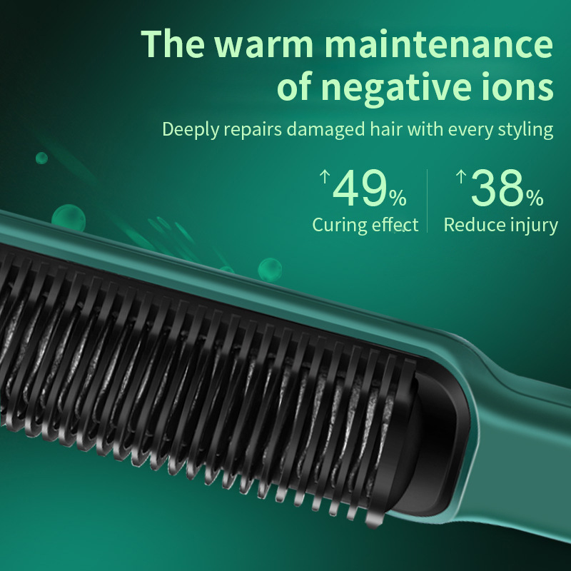 Peigne lissant, lisseur de che - Hair Curling Wand avis et prix