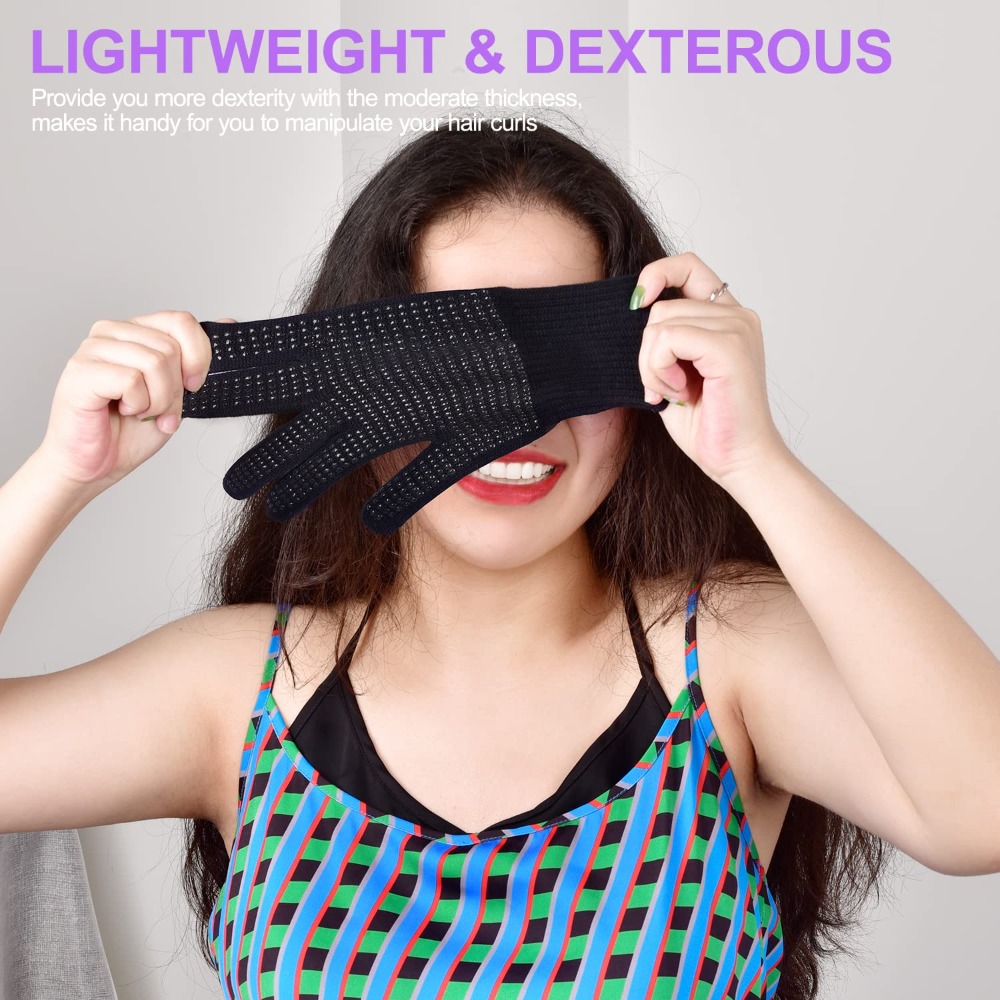 Gants résistants à la chaleur  - Hair Curling Wand avis et prix