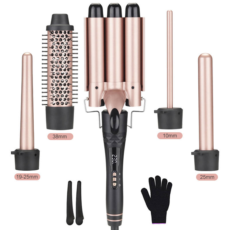 Kit de bouclage 5 en 1 interch - Hair Curling Wand avis et prix