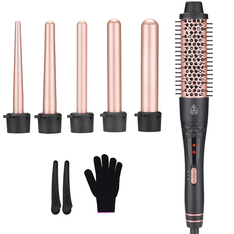 Kit de bouclage 5 en 1 interch - Hair Curling Wand avis et prix