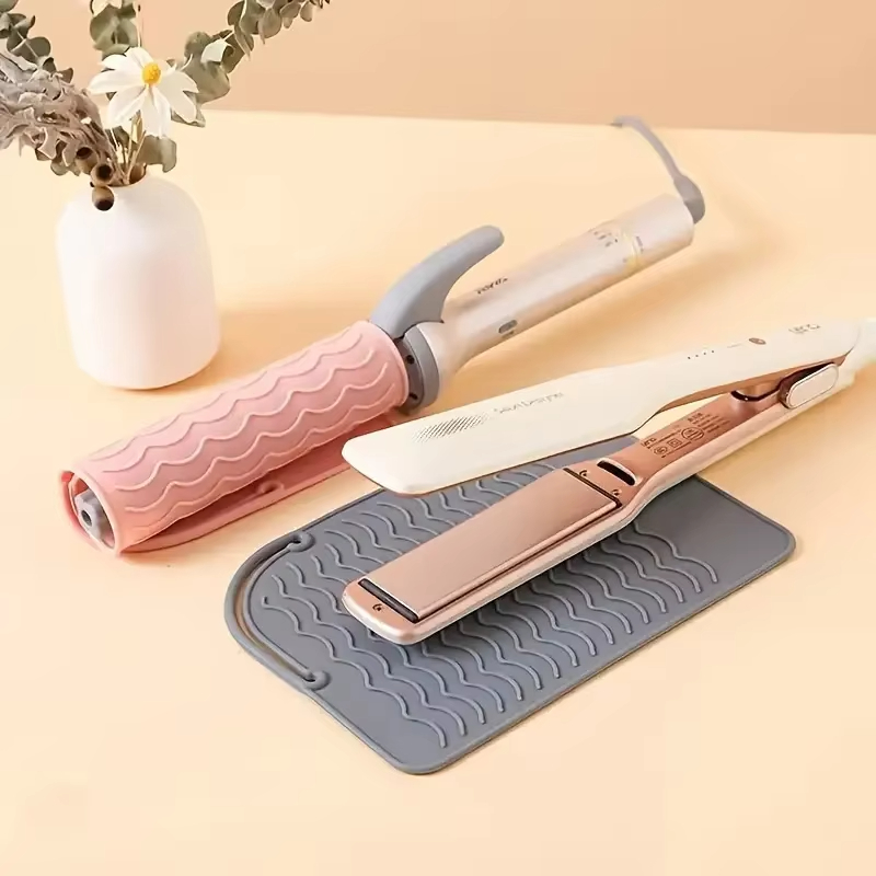Tapis en silicone résistant à  - Hair Curling Wand avis et prix