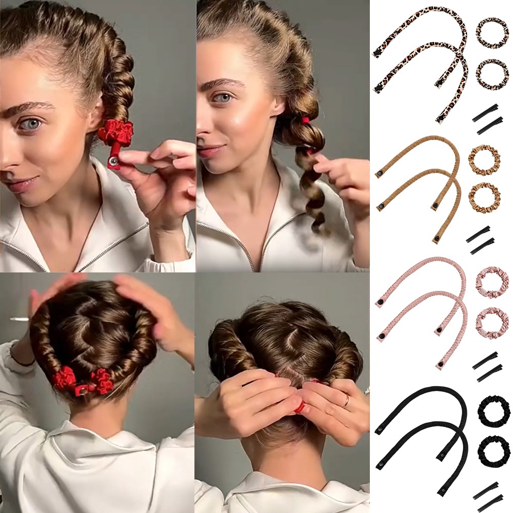 6 pièces Bigoudis souples sans - Hair Curling Wand avis et prix