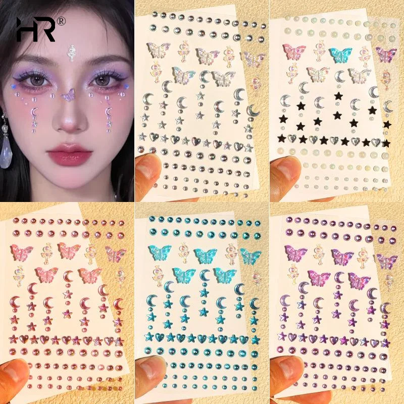 Autocollant strass visage papi - Beauty Gems Makeup avis et prix