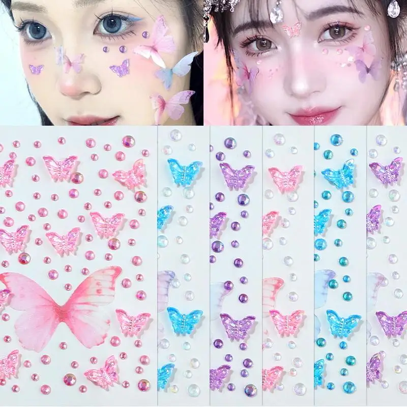 Autocollant strass visage papi - Beauty Gems Makeup avis et prix