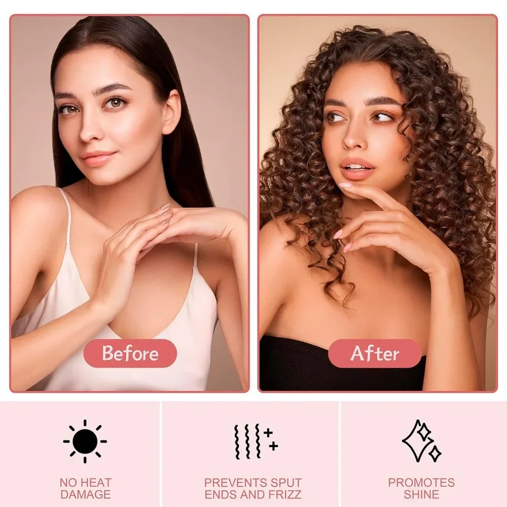 Tige à friser sans chaleur, ba - Hair Curling Wand avis et prix
