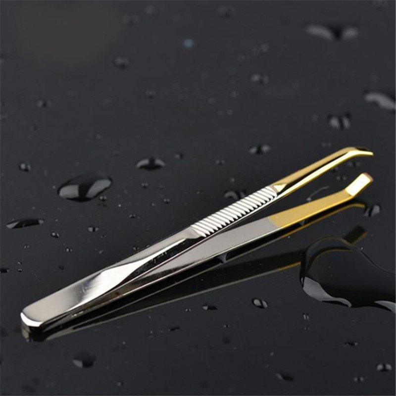 Pincettes à sourcils en acier  - Beauty Makeup Tips avis et prix
